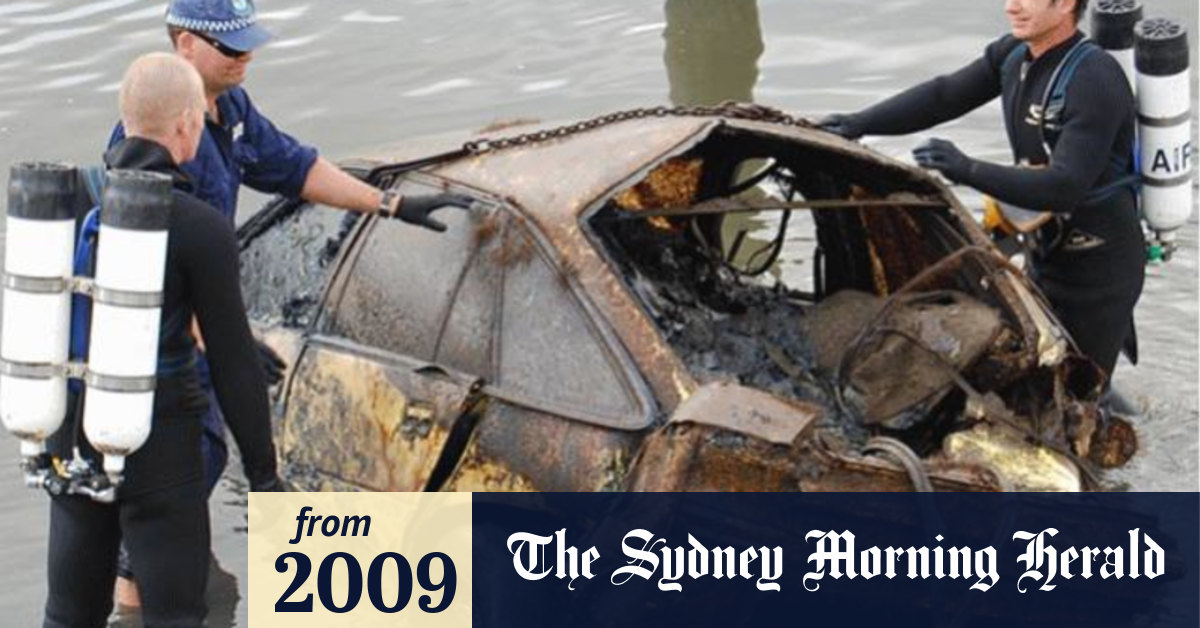 Video Stolen cars found underwater